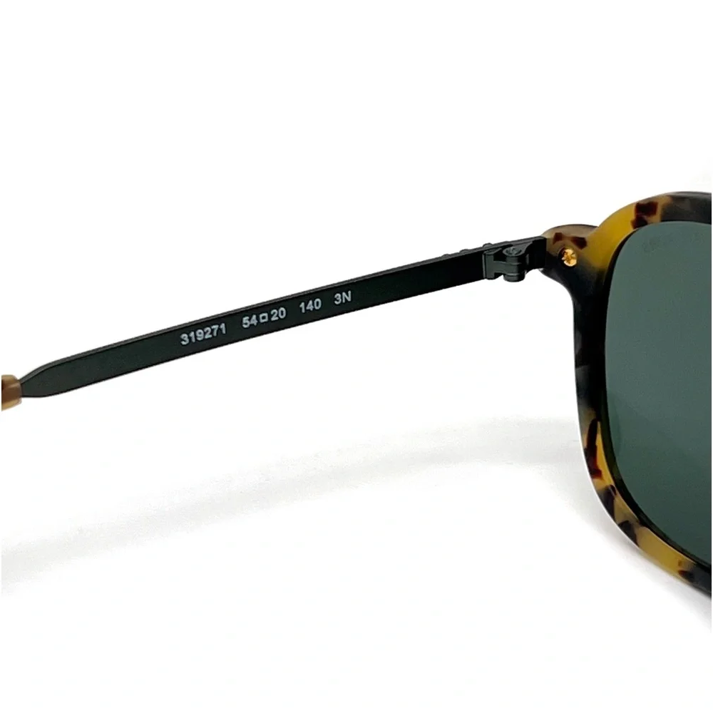 Michael Kors Milo Sunglasses Matte Tortoise Frame Green Lens